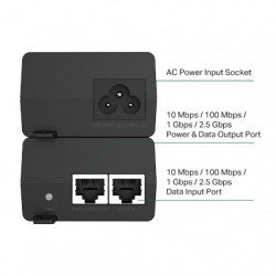 Omada Injecteur PoE+ 2.5G - Vue 3