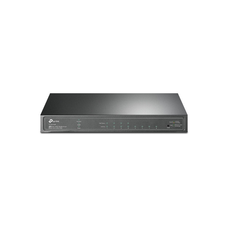 Omada Smart Switch JetStream 8 ports Gigabit avec 4 ports PoE+ - Vue 1