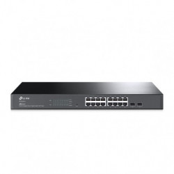 Omada Smart Switch JetStream 16 ports Gigabit Smart avec 2 slots SFP - Vue 1