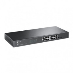 Omada Smart Switch JetStream 16 ports Gigabit Smart avec 2 slots SFP - Vue 2