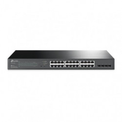 Omada Smart Switch JetStream 28 ports Gigabit avec 24 ports PoE+ - Vue 1