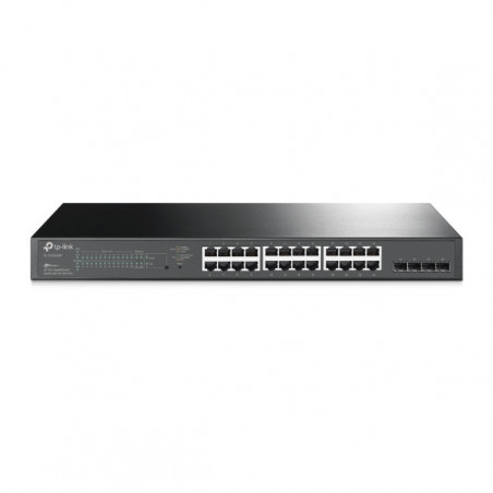 Omada Smart Switch JetStream 28 ports Gigabit avec 24 ports PoE+ - Vue 1