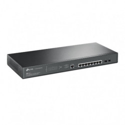 Omada Switch administrable Niveau L2+ JetStream 8 ports PoE+ 2.5G et 2 ports SFP+ 10G - Vue 2