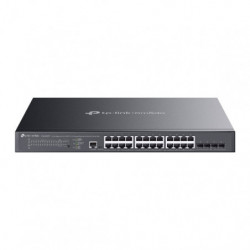 Omada Switch administrable Omada 24 ports Gigabit et 4 ports 10GE SFP+ L2+ avec 16 ports PoE+ et 8 ports PoE++ - Vue 1