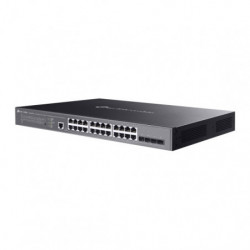 Omada Switch administrable Omada 24 ports Gigabit et 4 ports 10GE SFP+ L2+ avec 16 ports PoE+ et 8 ports PoE++ - Vue 3