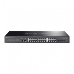Omada Switch Omada Gigabit 24 ports L3 rackable avec 4 emplacements 10G - Vue 1