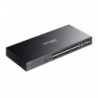 Omada Switch managé L3 Lite Stackable SFP 24 ports Omada Campus avec 4 emplacements 10G - Vue 4