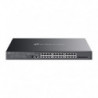 Omada Switch Gigabit Omada 24 ports PoE++ rackable administrable L3 avec 4 emplacements 10G - Vue 1