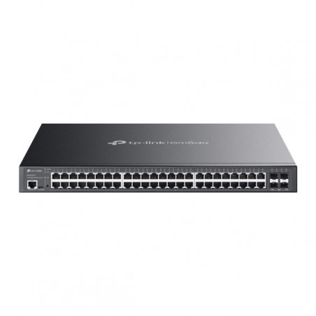 Omada Switch administrable Omada Gigabit 48 ports et 10GE SFP+ L2+ 4 ports avec PoE+ 40 ports et PoE++ 8 ports - Vue 1