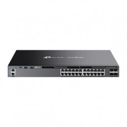 Omada Switch administrable L3 Omada 24 ports Gigabit stackable avec 4x slots 10G - Vue 1