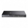 Omada Switch administrable L3 Omada 24 ports Gigabit Stackable avec 4x slots 10G - Vue 1