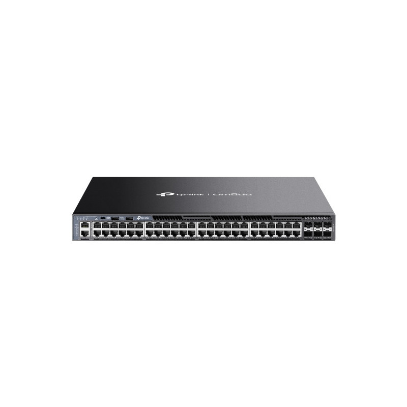 Omada Switch administrable L3 Omada 48 ports Gigabit Stackable avec 6x slots 10G - Vue 1
