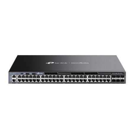 Omada Switch administrable L3 Omada 48 ports Gigabit Stackable avec 6x slots 10G - Vue 1