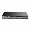 Omada Switch administrable L3 Omada 48 ports Gigabit Stackable PoE+ avec 6x slots 10G - Vue 1