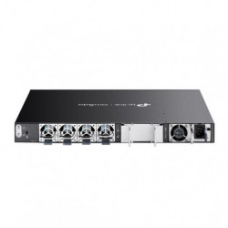 Omada Switch administrable L3 Omada 48 ports Gigabit Stackable PoE+ avec 6x slots 10G - Vue 3