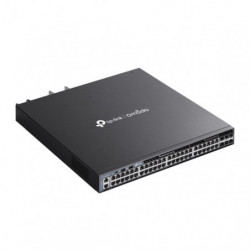 Omada Switch administrable L3 Omada 48 ports Gigabit Stackable PoE+ avec 6x slots 10G - Vue 4
