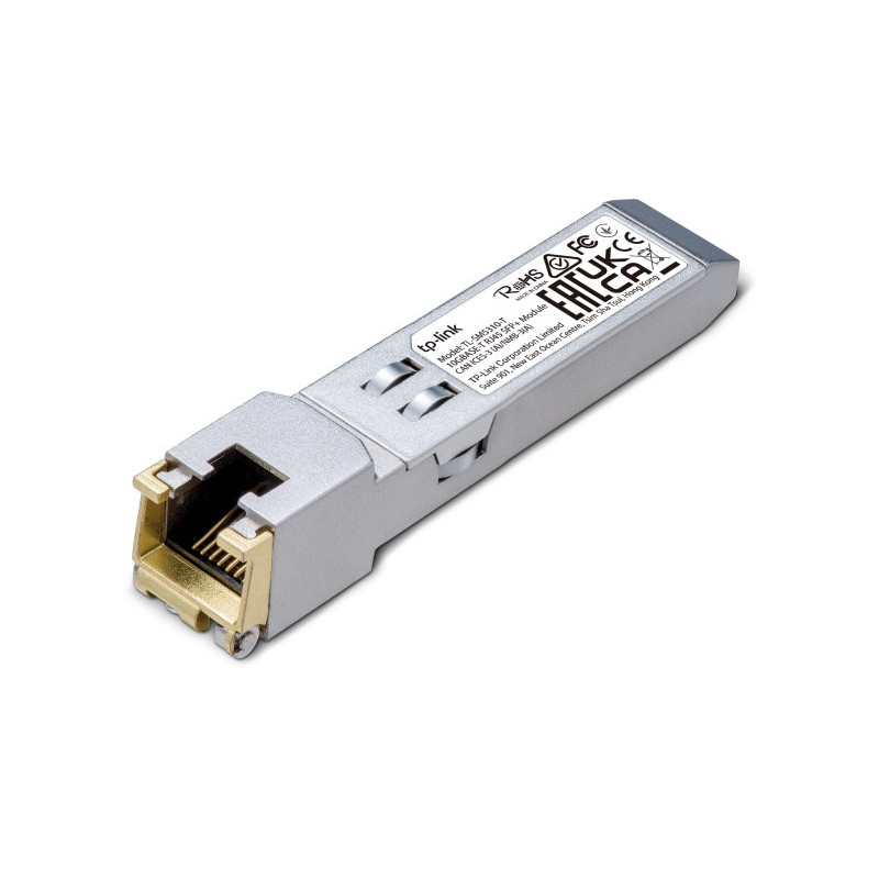 Omada Module SFP+ 10G BASE-T RJ45 - Vue 1