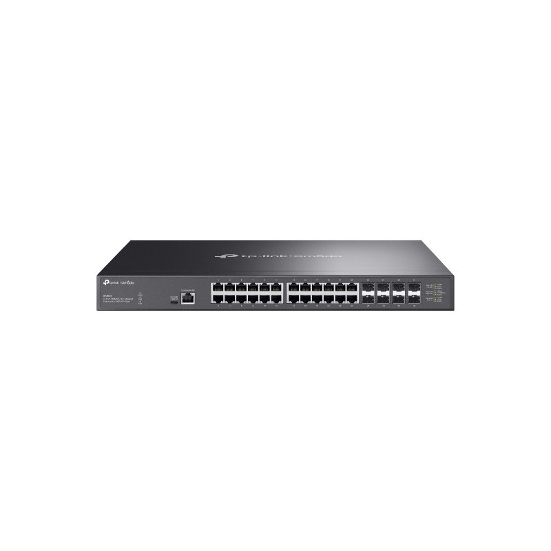 Omada Switch administrable L2+ Omada 24 ports 10GBASE- avec 8 slots SFP+ 10GE - Vue 1