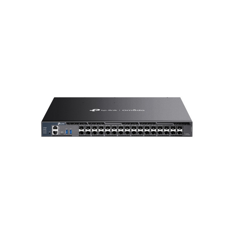Omada Switch administrable L3 stackable Omada 26 ports 10G avec 6 emplacements 25G - Vue 1