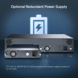 Omada Châssis rackable à 14 emplacements - Vue 6