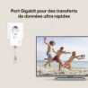 tplink KIT CPL AV1000 Gigabit avec prise gigogne (Fr) - Vue 4