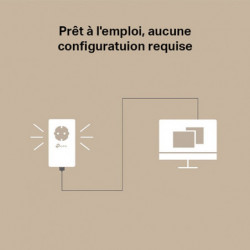 tplink KIT CPL AV1000 Gigabit avec prise gigogne (Fr) - Vue 5