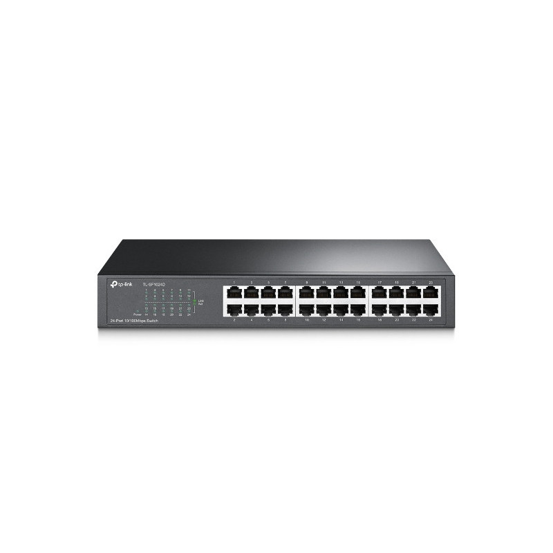 tplink Switch 24 ports 10/100 Mbps - Vue 1