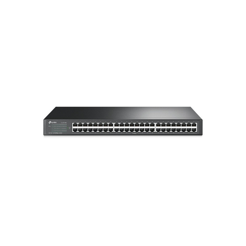 tplink Switch rackable 48 ports 10/100 Mbps - Vue 1
