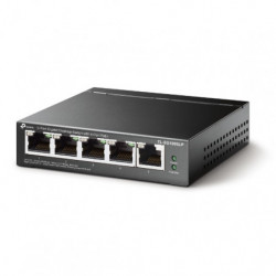 tplink Switch de bureau Gigabit à 5 ports dont 4 ports PoE+ - Vue 2