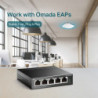 tplink Switch de bureau Gigabit à 5 ports dont 4 ports PoE+ - Vue 5