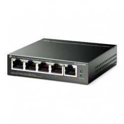 tplink Switch Easy Smart 5 ports Gigabit avec 4 ports PoE+ - Vue 2