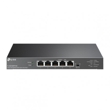 tplink Switch de bureau 5 ports 2.5G avec 4 ports PoE++ - Vue 1