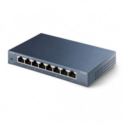 tplink Switch de bureau 8 ports Gigabit - Boîtier métal - Vue 2
