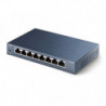 tplink Switch de bureau 8 ports Gigabit - Boîtier métal - Vue 2