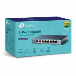 tplink Switch de bureau 8 ports Gigabit - Boîtier métal - Vue 3