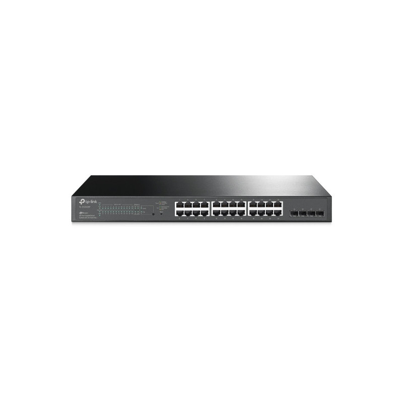 Omada Smart Switch JetStream 28 ports Gigabit avec 24 ports PoE+ - Vue 1