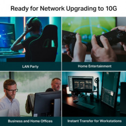 tplink Switch de bureau 5 ports 10G - Vue 6