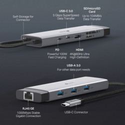 tplink Hub USB Type-C 9 en 1 - Vue 5
