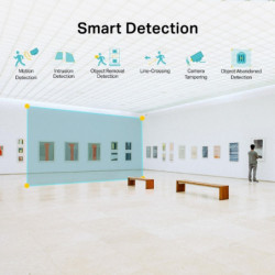 tplink Caméra réseau dôme IR 4MP VIGI - Vue 6