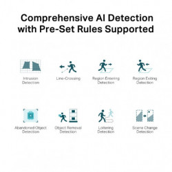 tplink Caméra réseau VIGI 5MP Full-Color Dome - Vue 6