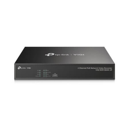 TP-Link VIGI NVR1004H-4P - Enregistreur vidéo NVR