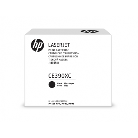 HP 90X - à rendement élevé - noir - originale - cartouche de toner (CE390XC) - Contract