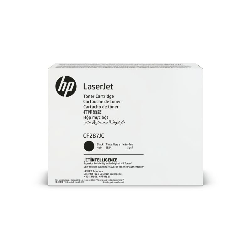 HP CF287JC Black Contract Original LaserJet Toner Cartridge