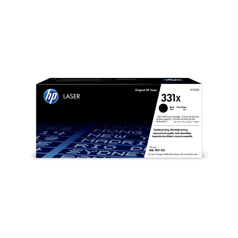 Toner HP W1331XH laser noir contractuel grande capacité authentique