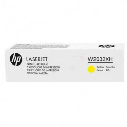 HP 415X toner LaserJet jaune grande capacité authentique - W2032XH