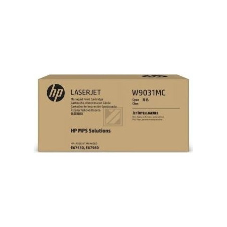 Cartouche de toner HP Managed LaserJet cyan