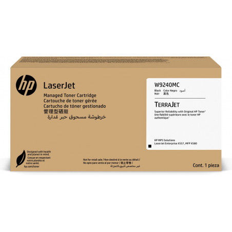 HP W9240MC Toner LaserJet authentique Managed Noir