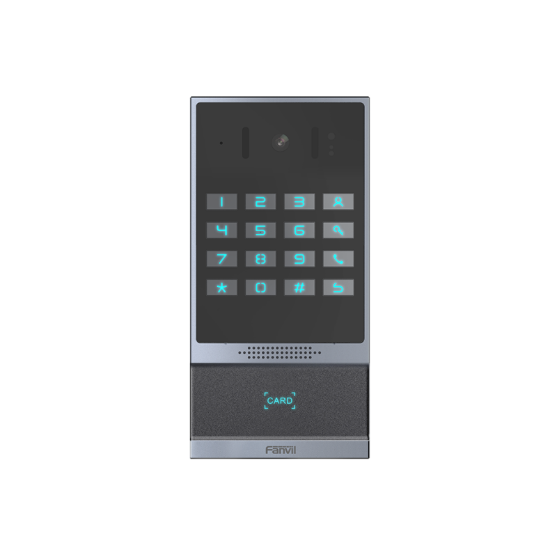 i64 Interphone vidéo Fanvil SIP avec RFID