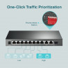 Switch Gigabit 10 ports PoE+ 150W TP-Link TL-SG1210MP | DSI France