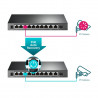 Switch Easy Smart 10 ports PoE+ 150W TP-Link TL-SG1210MPE | DSI France